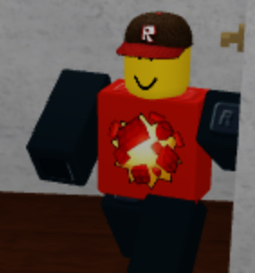 Red Minecraft Character Holding A Gun To His Face Background, Picture Of  Roblox Noob, Picture Material, Background Picture Background Image And  Wallpaper for Free Download