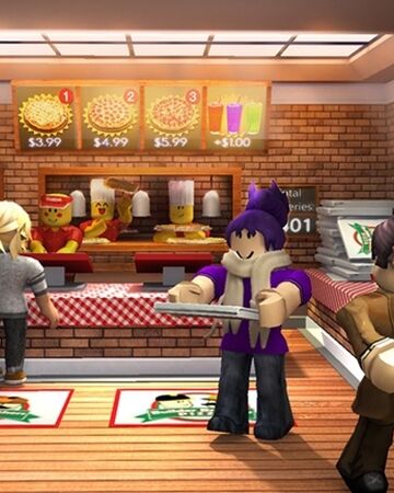 roblox work at a pizza place video