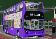 紫荊巴士派出Enviro500 MMC 12.8米 (XA1219) 行走A84線