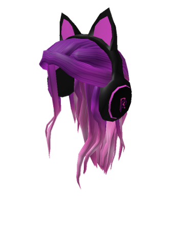 Gamer Cat Hair Black Roblox Wiki Fandom - purple sailor roblox