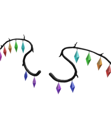 Catalog Rainbow Crystal Wings Roblox Wikia Fandom - free rainbow wings in roblox