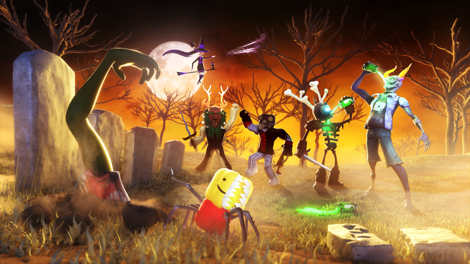games during halloween roblox event 2017