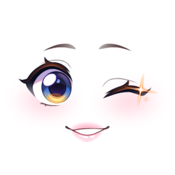 Anime Girl Face  Face De Roblox Png  Free Transparent PNG Download   PNGkey