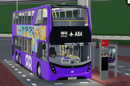 紫荊巴士派出Enviro500 MMC 12.8米 (XA3014) 行走A84線
