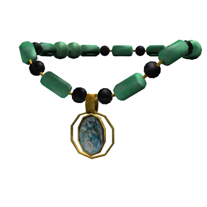 Catalog Jade Necklace With Shell Pendant Roblox Wikia Fandom - roblox promocodes 2017 roblox free necklace