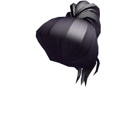 Low Layered Ponytail in Black - Roblox