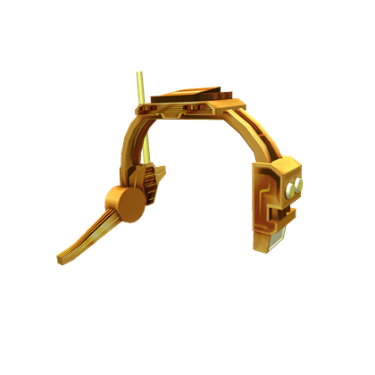 Catalog Golden Gamer Headset Roblox Wikia Fandom - golden abs golden abs golden abs golden abs golden roblox