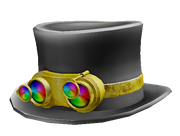 Rainbow Steampunk Hat