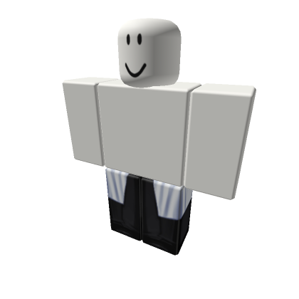 T-shirt Template With Scrambled Eggs and Striped Pants for Roblox