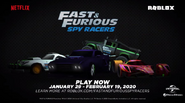 Another image to promote "Fast & Furious: Spy Racers".