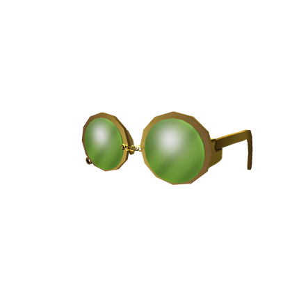 Green Wizard Glasses Roblox Wiki Fandom - yellow and green roblox glasses