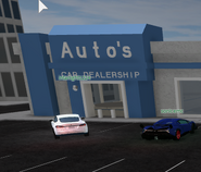 Auto's Car Dealership (entrance)