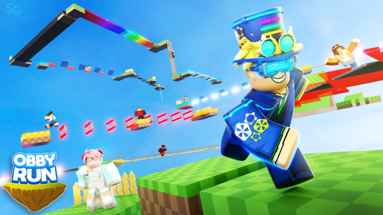 Roblox Obby: Road To The Sky em Jogos na Internet