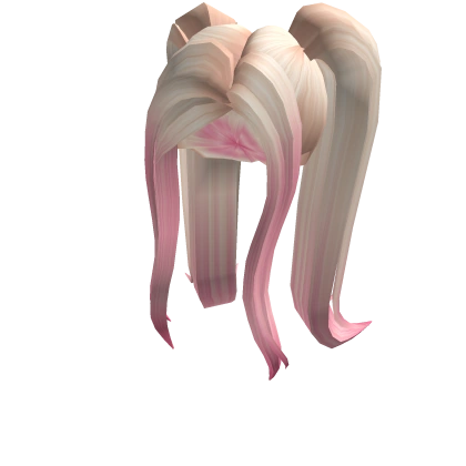 Catalog Princess Popstar Ponytails In Blonde To Pink Roblox Wikia Fandom