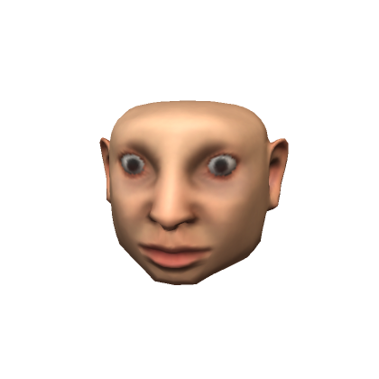 Realistic Man Face - Roblox