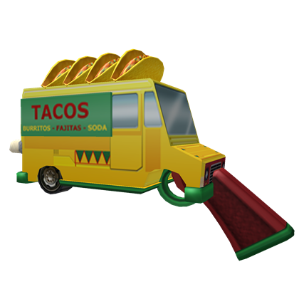 Catalog Taco Launcher Roblox Wikia Fandom - roblox code for its raining tacos