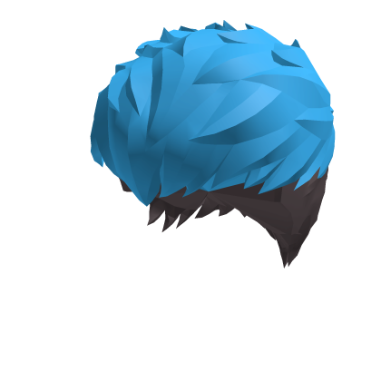 Blue Scene Anime Hair - Roblox