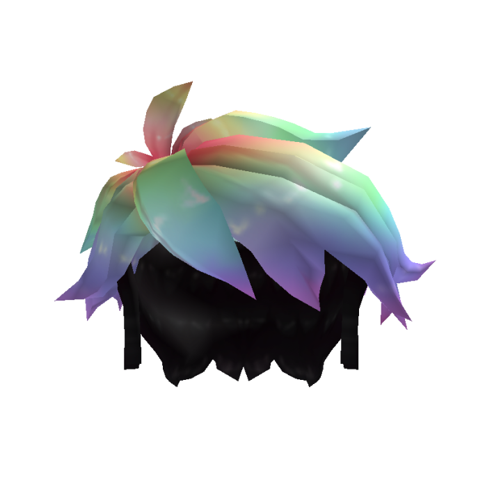 Catalog Rainbow Dye Split Roblox Wikia Fandom - rainbow hair roblox