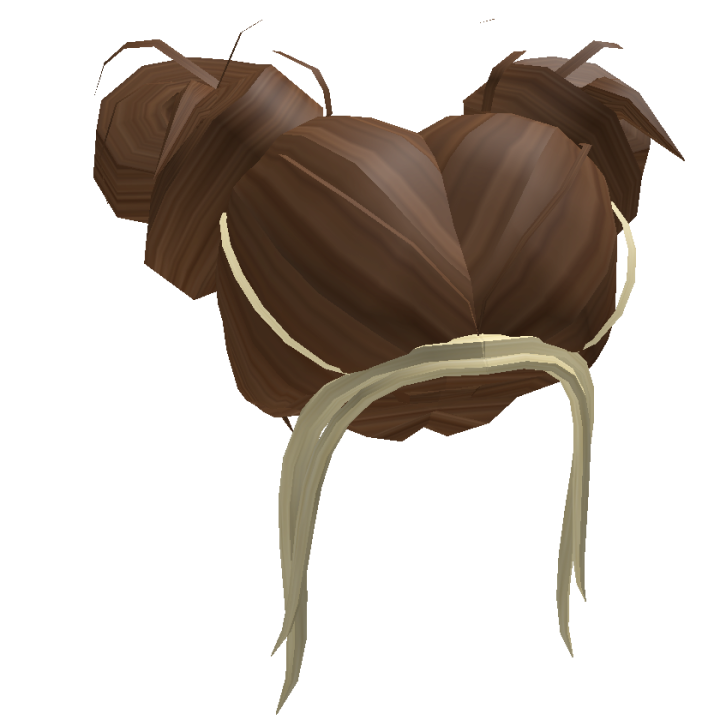 Brown Trendy Messy Buns Roblox Wiki Fandom - messy brown hair roblox
