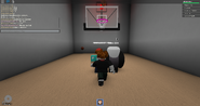 Basketball minigame.