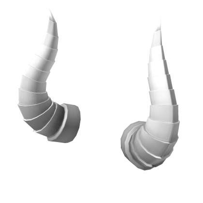 Silver Horns Roblox Wiki Fandom - black horns roblox id