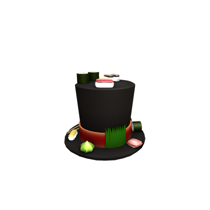 Catalog Sushi Top Hat Roblox Wikia Fandom - roblox sushi