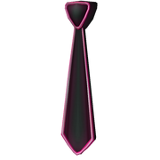 Neon Pink Necktie