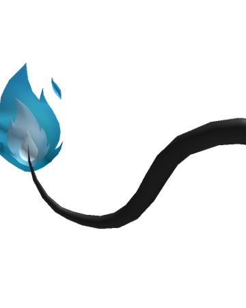 Catalog Blue Fire Tail Roblox Wikia Fandom - blue flame roblox