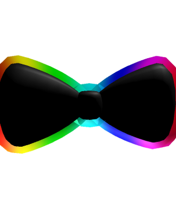 Catalog Cartoony Rainbow Bow Tie Roblox Wikia Fandom - free tie roblox