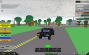 A player driving a truck in WttToR