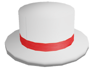 White Red Banded Top Hat.png