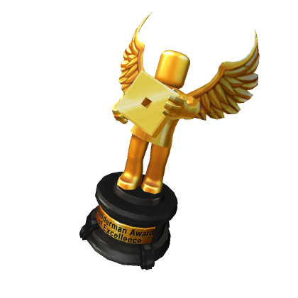 Roblox on X: And this year's Builderman Award of Excellence