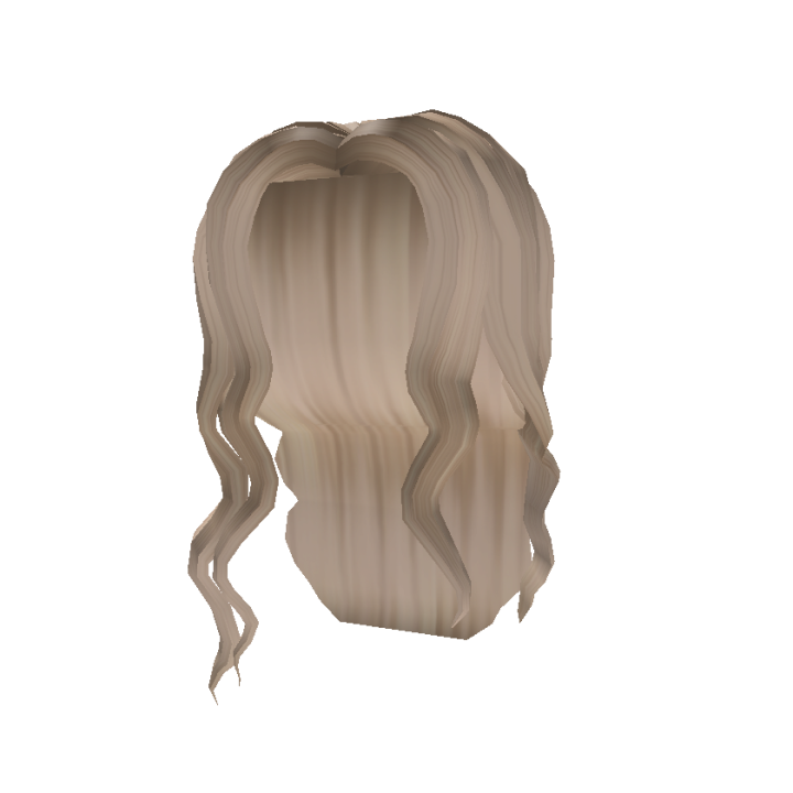 Curly iconic hair for iconic people in blonde - Roblox