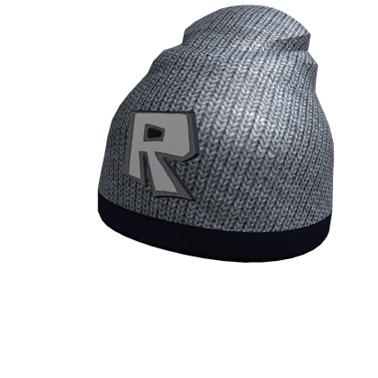 Gray R Logo Beanie Roblox Wiki Fandom - why roblox logo is grey