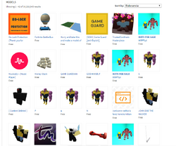 Roblox (18 assorted models, no theme) - Free Models and Props - VRCMods