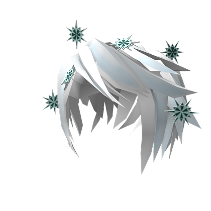 Frozen Snowflake Hair Roblox Wiki Fandom - roblox snowflake face
