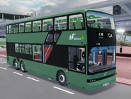 比亞迪B12D正在行走72A線