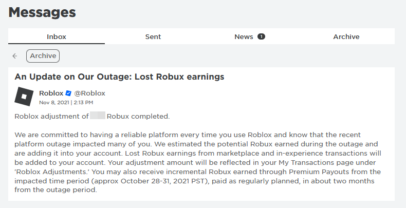 Gaming platform Roblox comes back online after three-day outage