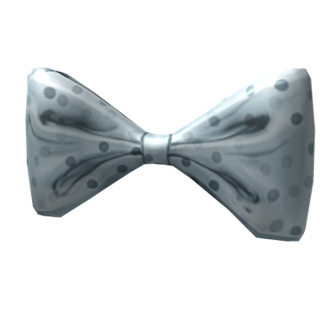 Silver hot sale bow tie