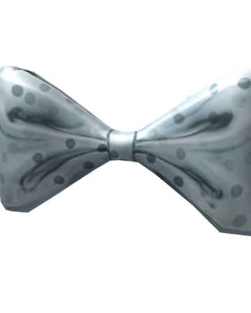 Catalog Silver Bow Tie Roblox Wikia Fandom - blue bowtie roblox