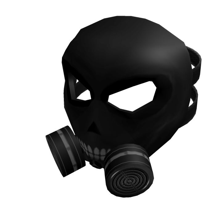 black dual filter gasmask roblox