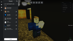 Menu, Roblox Wiki