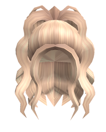 Blonde Curly Celebrity Hair Roblox Wiki Fandom - all free hair in roblox