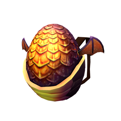 Roblox on X: Get egg-cited! Leave a trail of flames and golden eggs behind  you with the @GooglePlay EXCLUSIVE Dragon Egg Backpack! Get it for 75% off  (40 Robux) during #EggHunt2018.