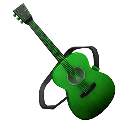 Emerald Back Guitar Roblox Wiki Fandom - roblox acoustic guitar song