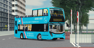 路運派出開篷版ADL Enviro400 MMC（A190/XH2061）行走633線