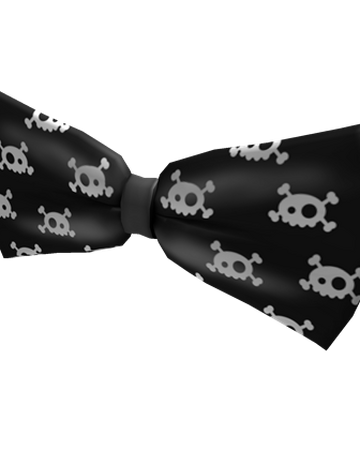 Skull Tie Roblox Wiki Fandom - black and white bow tie roblox