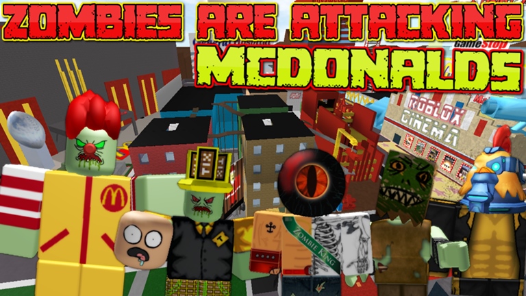 Zombies Are Attacking Mcdonalds Roblox Wiki Fandom - roblox zombies are attacking kfc