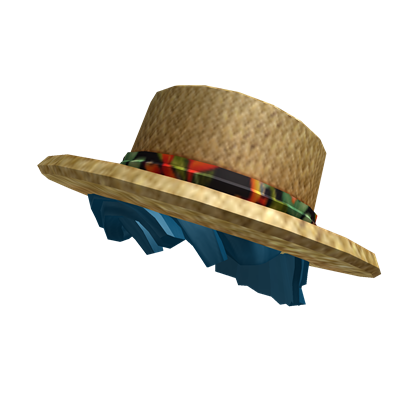 Beach Day Straw Hat And Hair Roblox Wiki Fandom - beach hat roblox