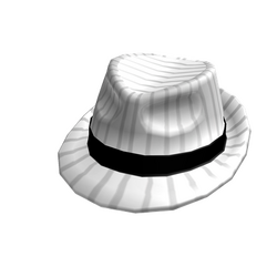 Black and white fedora roblox clearance